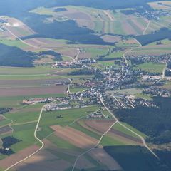 Flugwegposition um 14:36:35: Aufgenommen in der Nähe von Gemeinde Kottes-Purk, Österreich in 2086 Meter